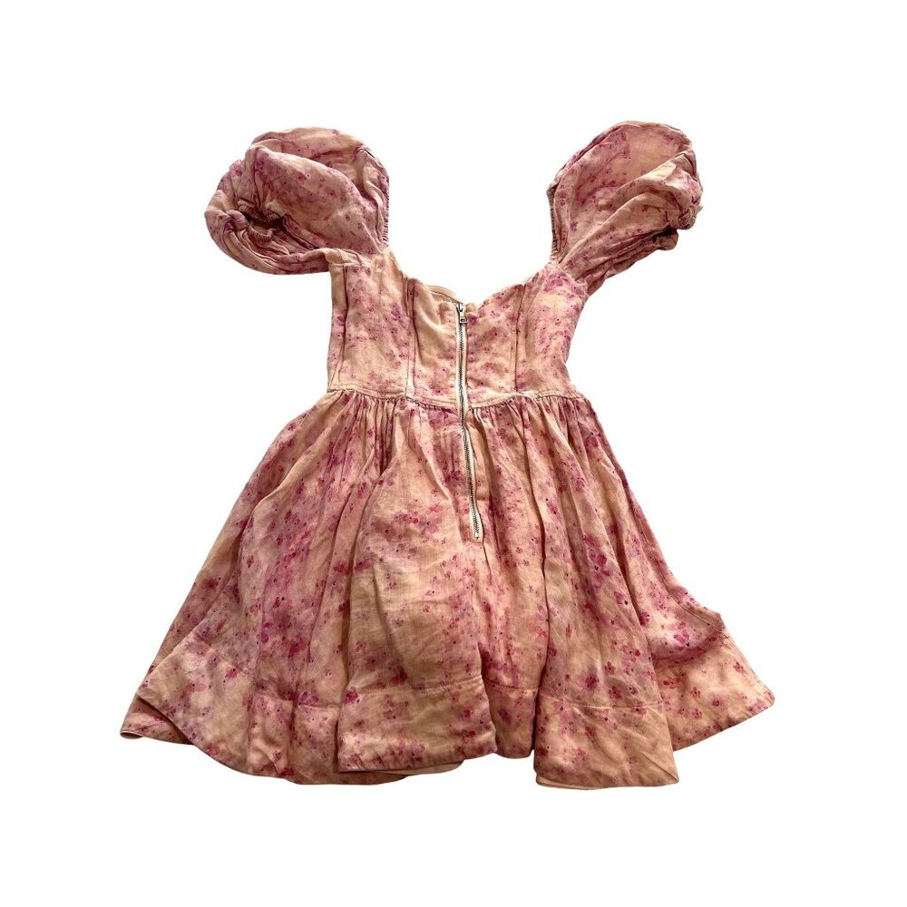 Bardot Kiah Corset Mini Dress in Pink Floral - Picture 3 of 4